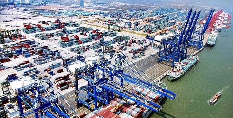 日本記者在滿洲里感受中俄貿(mào)易繁榮 電子商務成新引擎